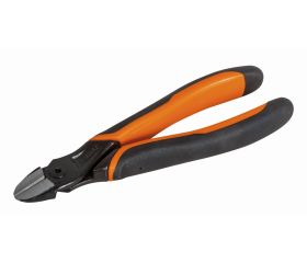 Alicates de corte diagonal ERGO™ con mango bi-componente y acabado fosfatado | 2101G_D